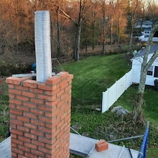 Chimney Rebuild to Original Specs With New Bricks