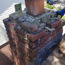Whitestone NY Grandstone Chimney Repair Work 0